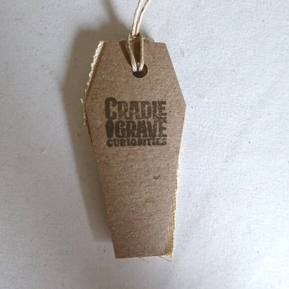 OOAK 17” SCARY POSSESSED HORROR UNDEAD DEMON DOLL SKULL IN PURSE PROP ODDITY - Picture 14 of 14